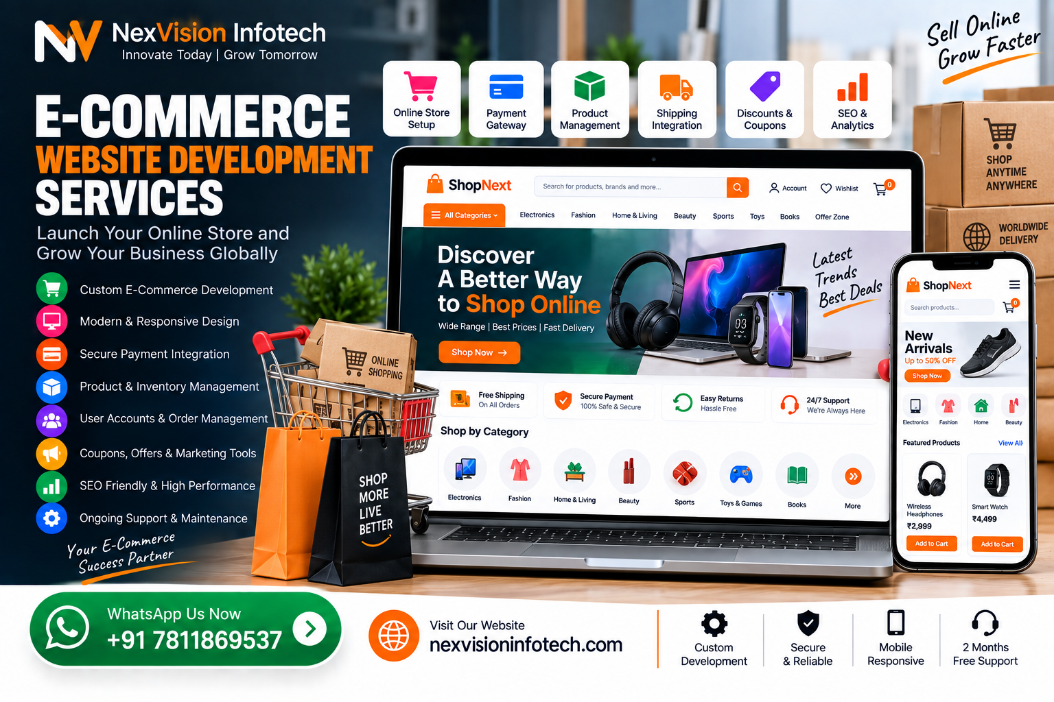 E-Commerce Website Development