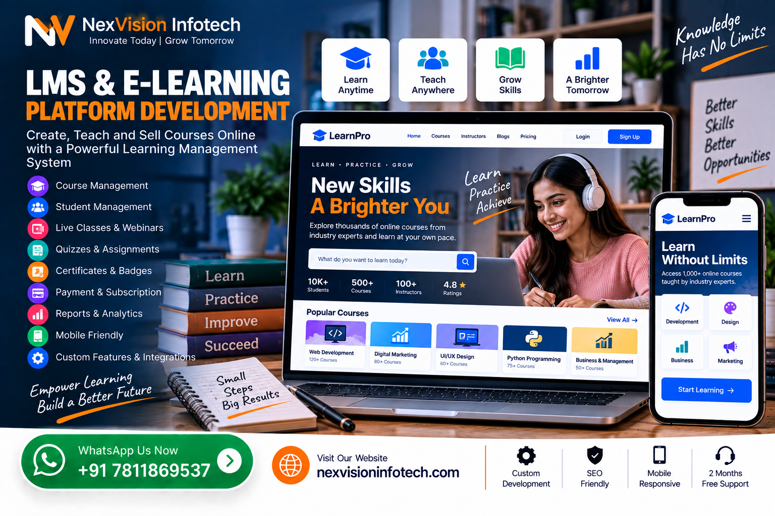 LMS & E-Learning Platform Development